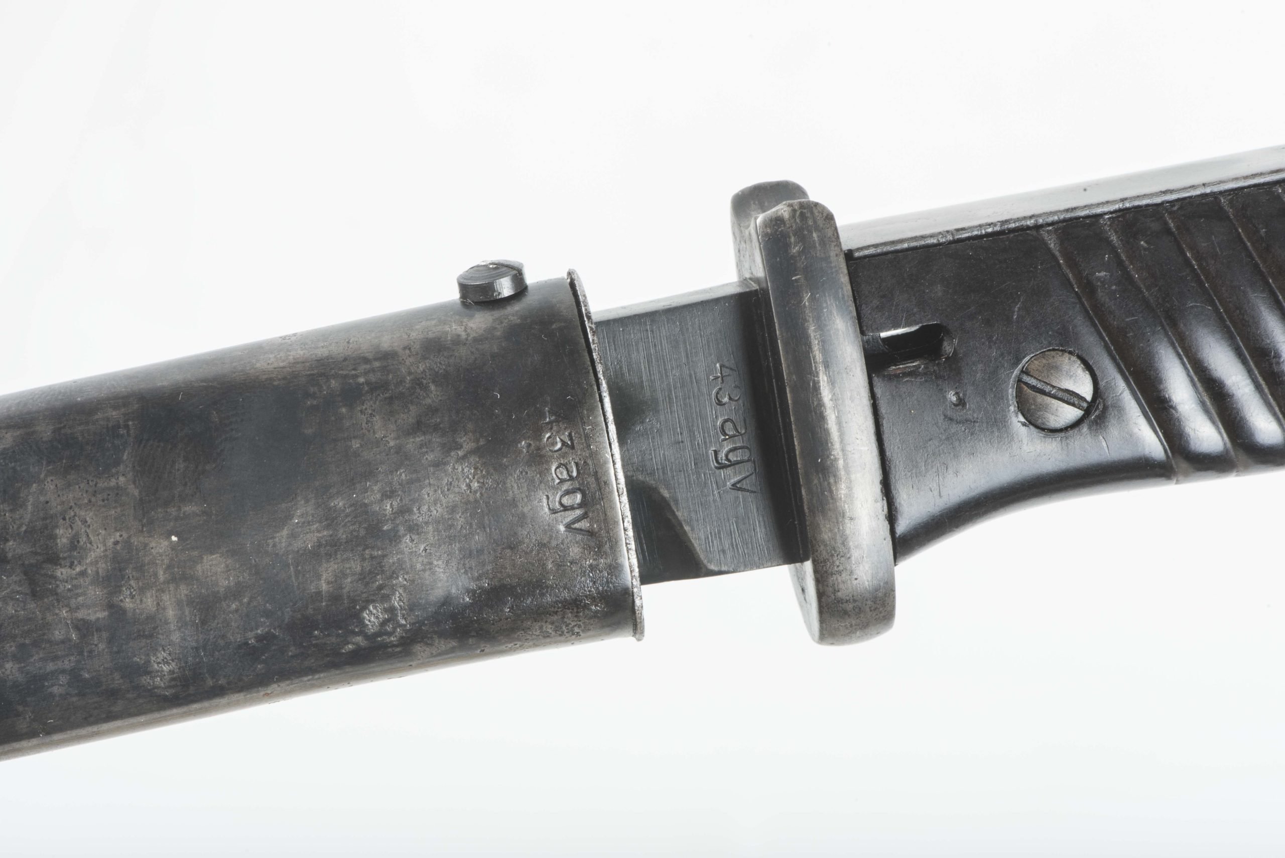 Matching K98 bayonet marked 43 agv — image 7