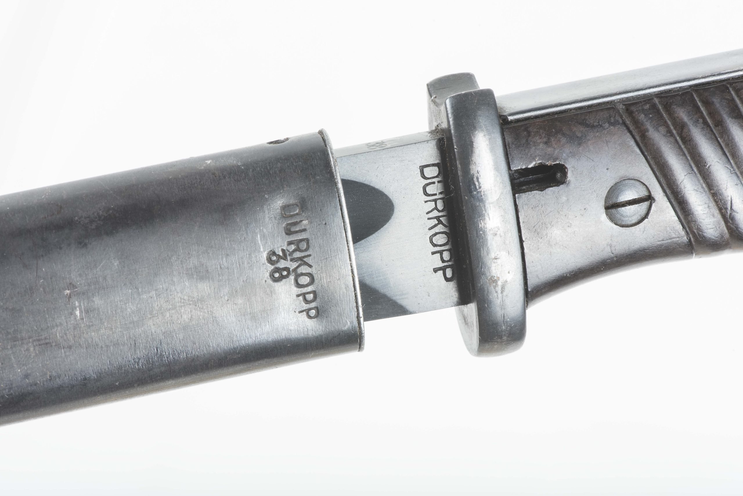 Matching K98 bayonet marked Dürkopp 38 — image 9