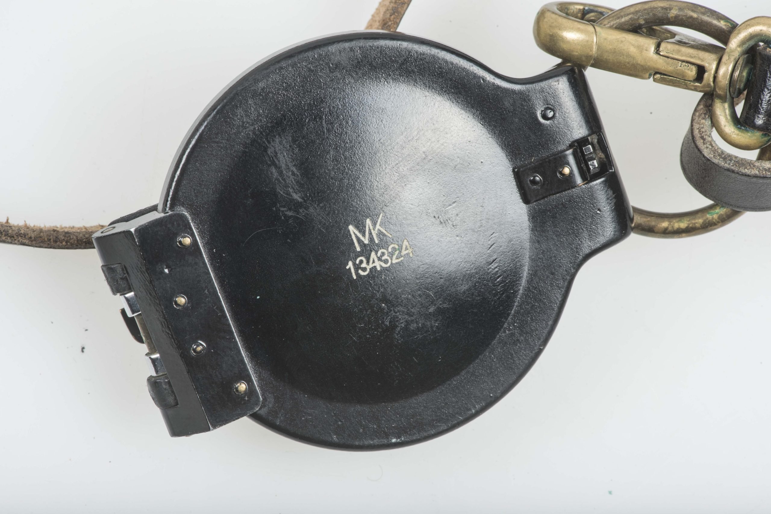 Pre war pattern compass with original strap marked MK — image 2