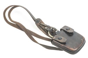 Rare complete bakelite compass by Emil Busch AG, Rathenow