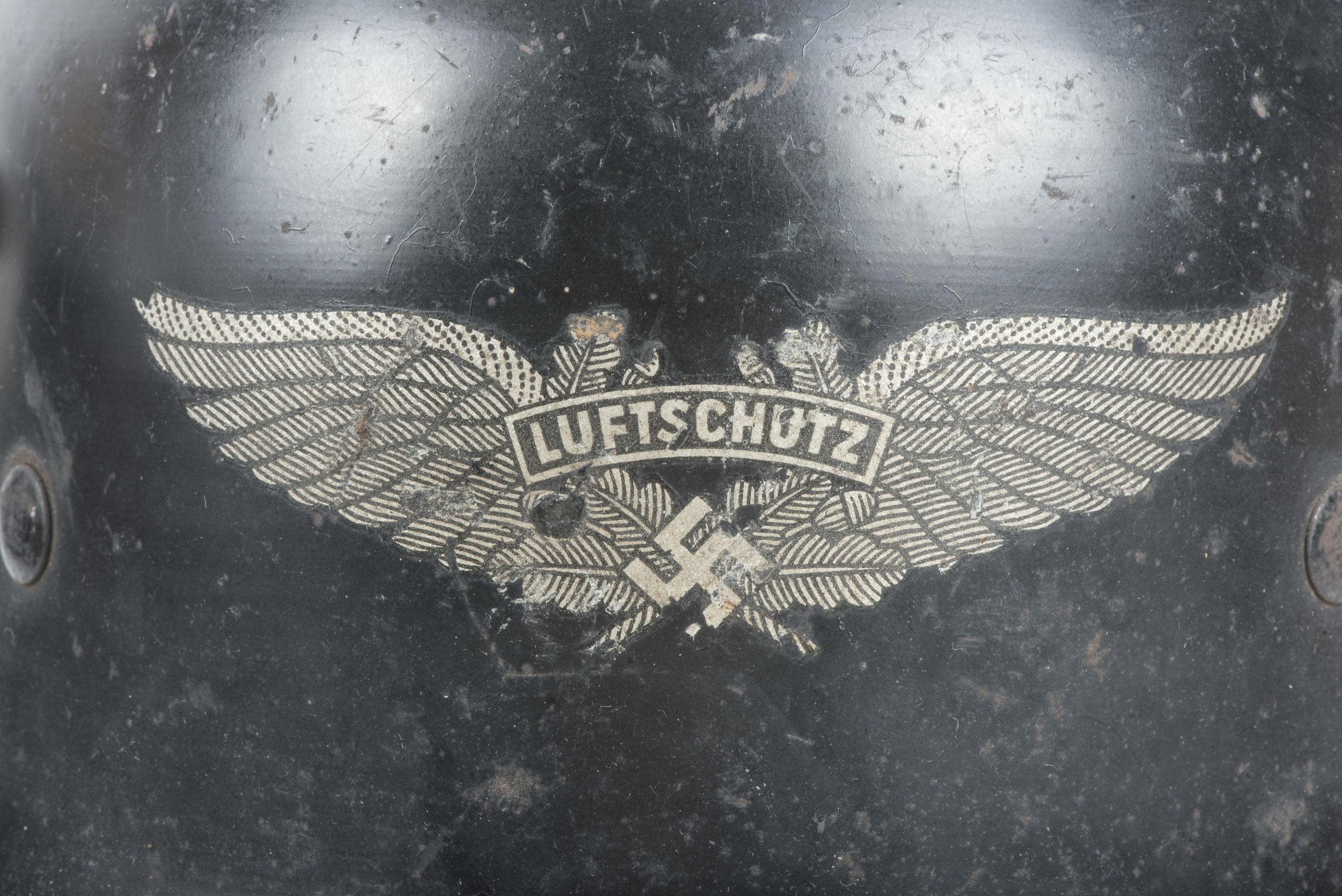 Rare M18 Luftschutz helmet — image 2