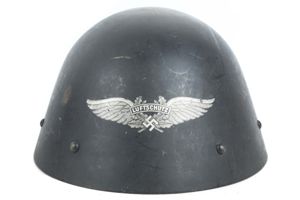 Czech reissued Luftschutz helmet