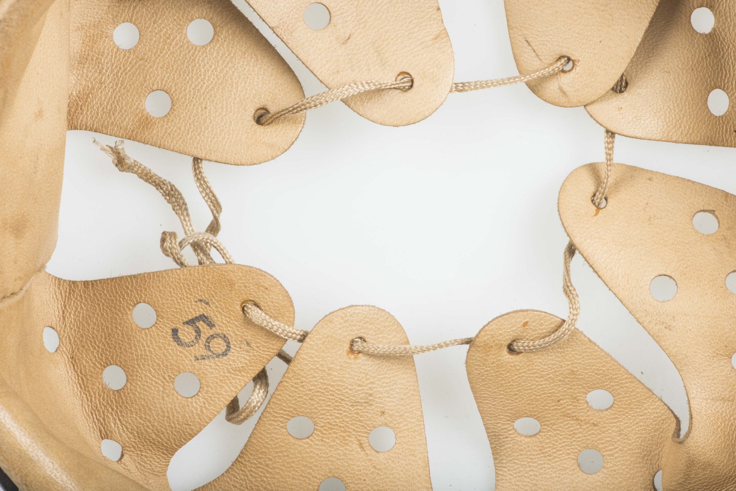 German helmet liner marked RBNr. 0/0251/0111 1944 size 66/59 — image 2