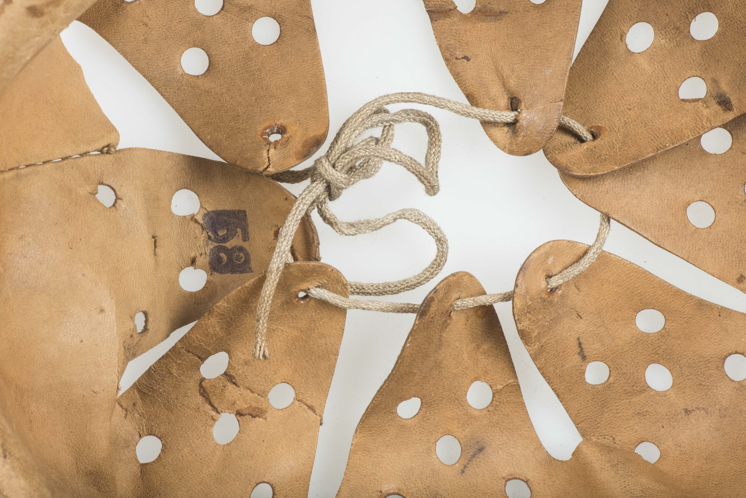 German helmet liner marked RBNr. 0/0251/0111 1944 size 66/58 — image 2