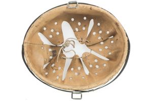 German helmet liner marked RBNr. 0/0251/0111 1944 size 66/58