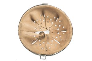 German helmet liner marked RBNr. 0/0251/0111 1944 size 62/55