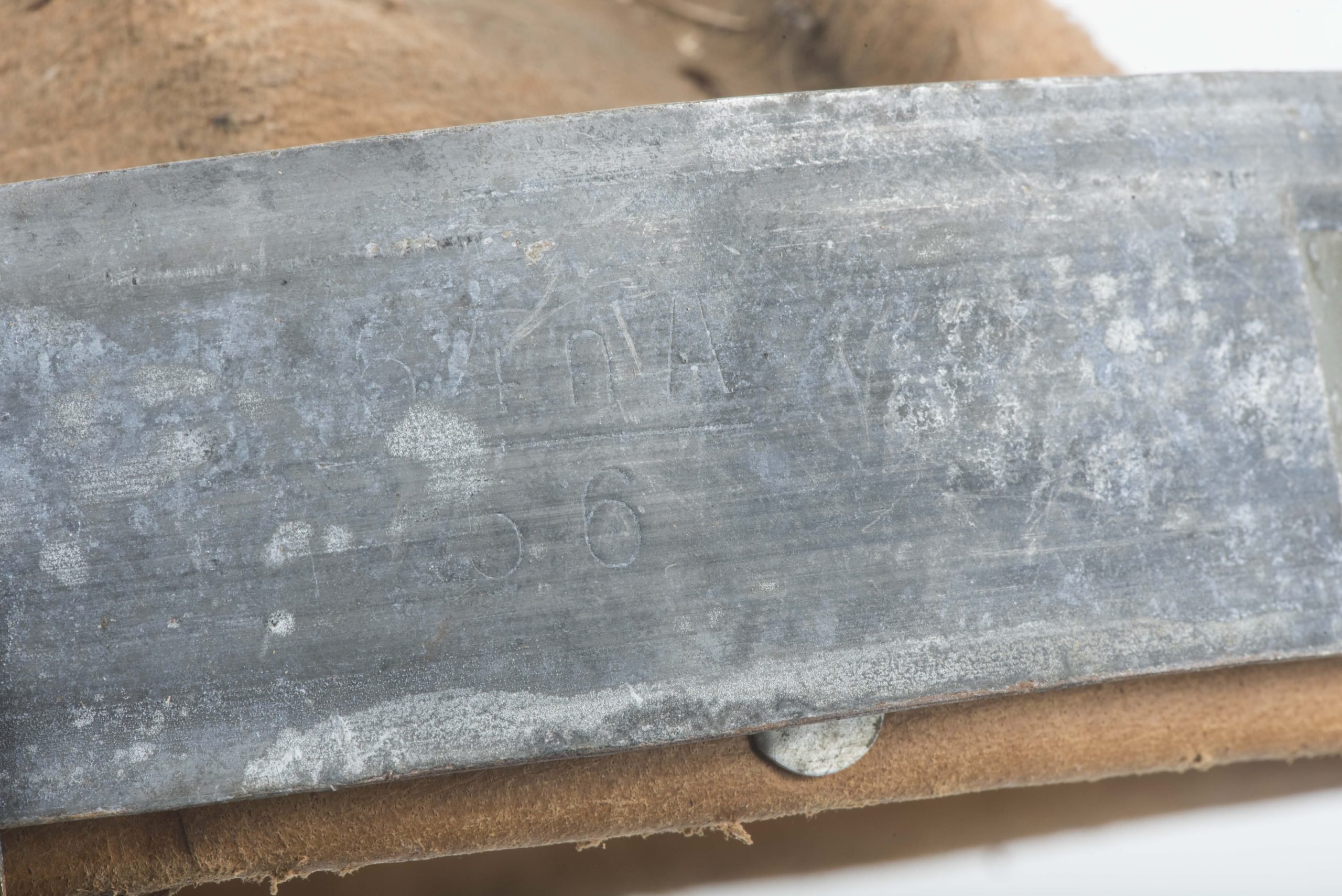 German helmet liner marked RBNr. 0/0251/0111 1944 size 64/56 — image 5