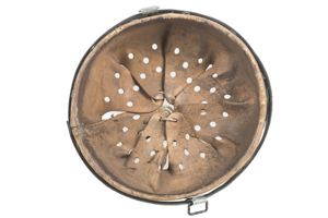 German helmet liner marked RBNr. 0/0251/0111 1944 size 64/56