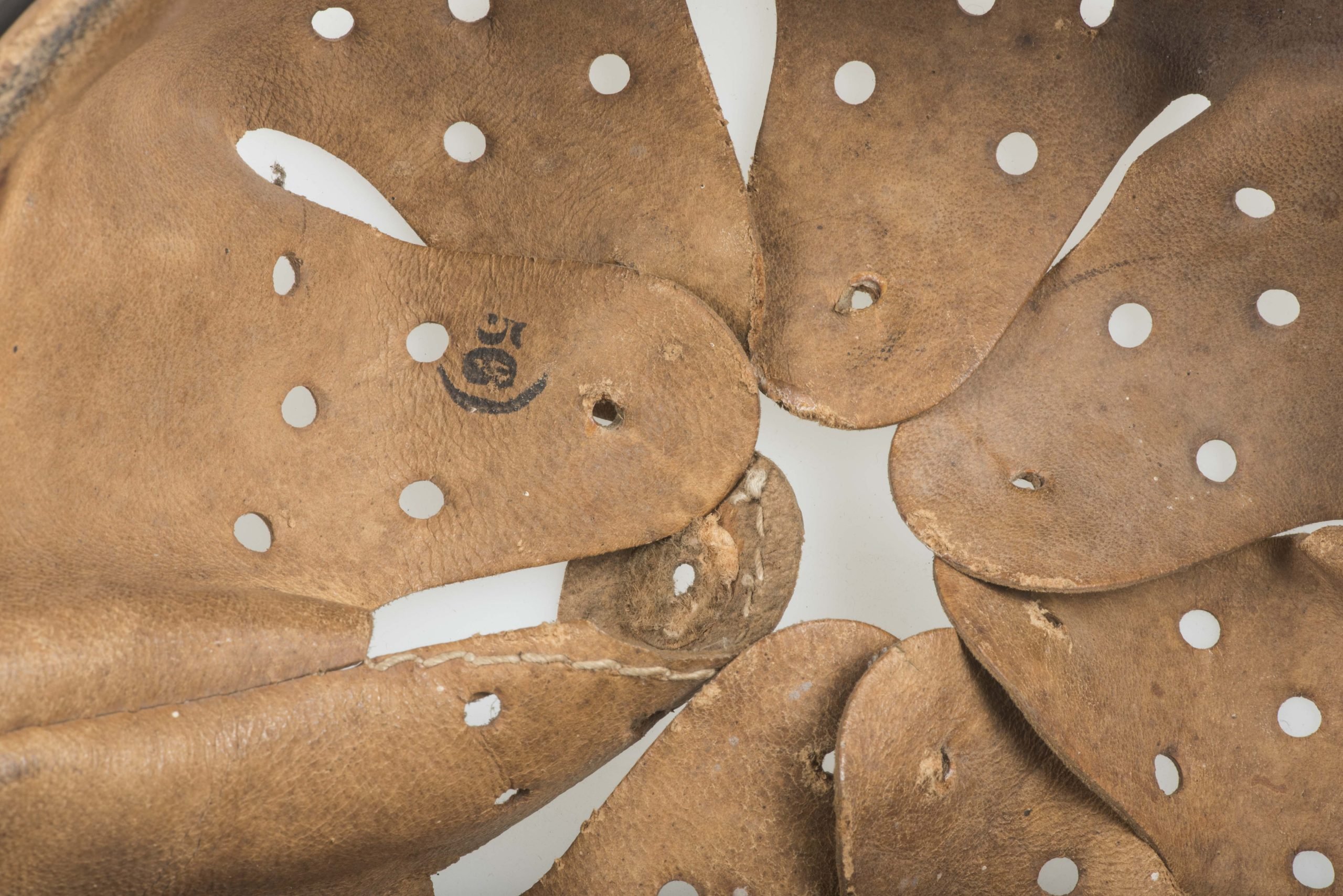 German helmet liner marked FWM 1942 size 64/56 — image 2