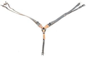 Late war Y-strap with wire hook marked RBNr. 0/0124/0008