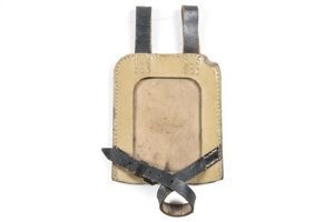 Straight black rubberised E-tool carrier marked gut 1943