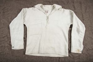 Kriegsmarine HBT work shirt marked 15