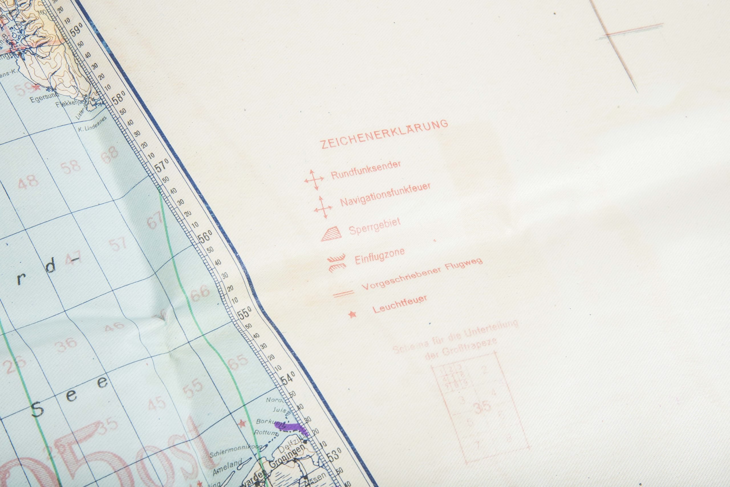 German 1:4 000 0000 flight map Westeuropa u. Atl Ozean — image 8