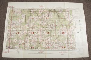 German 1:40 000 Ardennes map, Paliseul/Metz