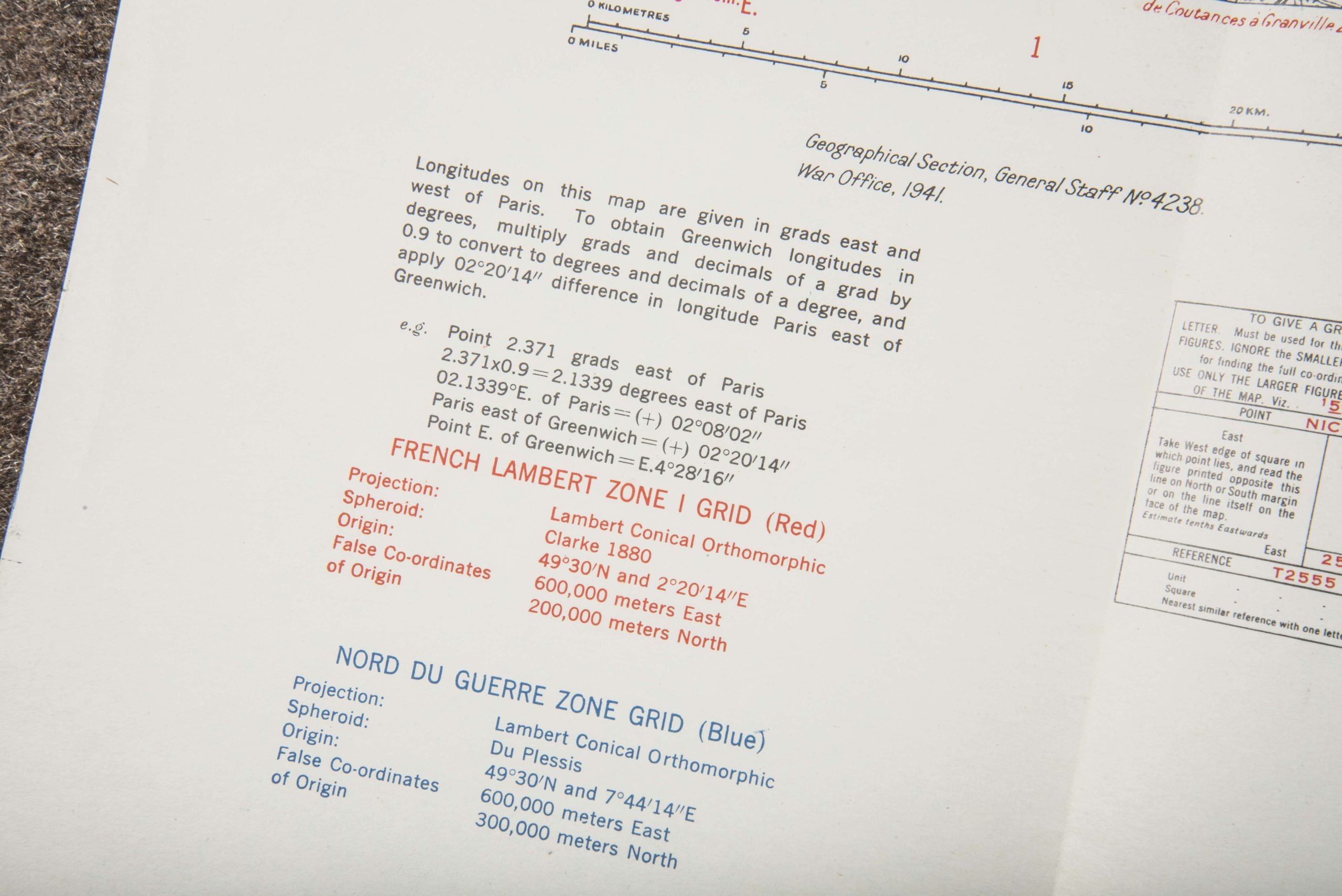 British 1:200 000 Normandy map Sheet 54 Cherbourg – Rouen — image 11