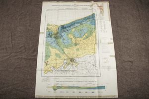 German 1:25 000 map Dunkirk, Geheim