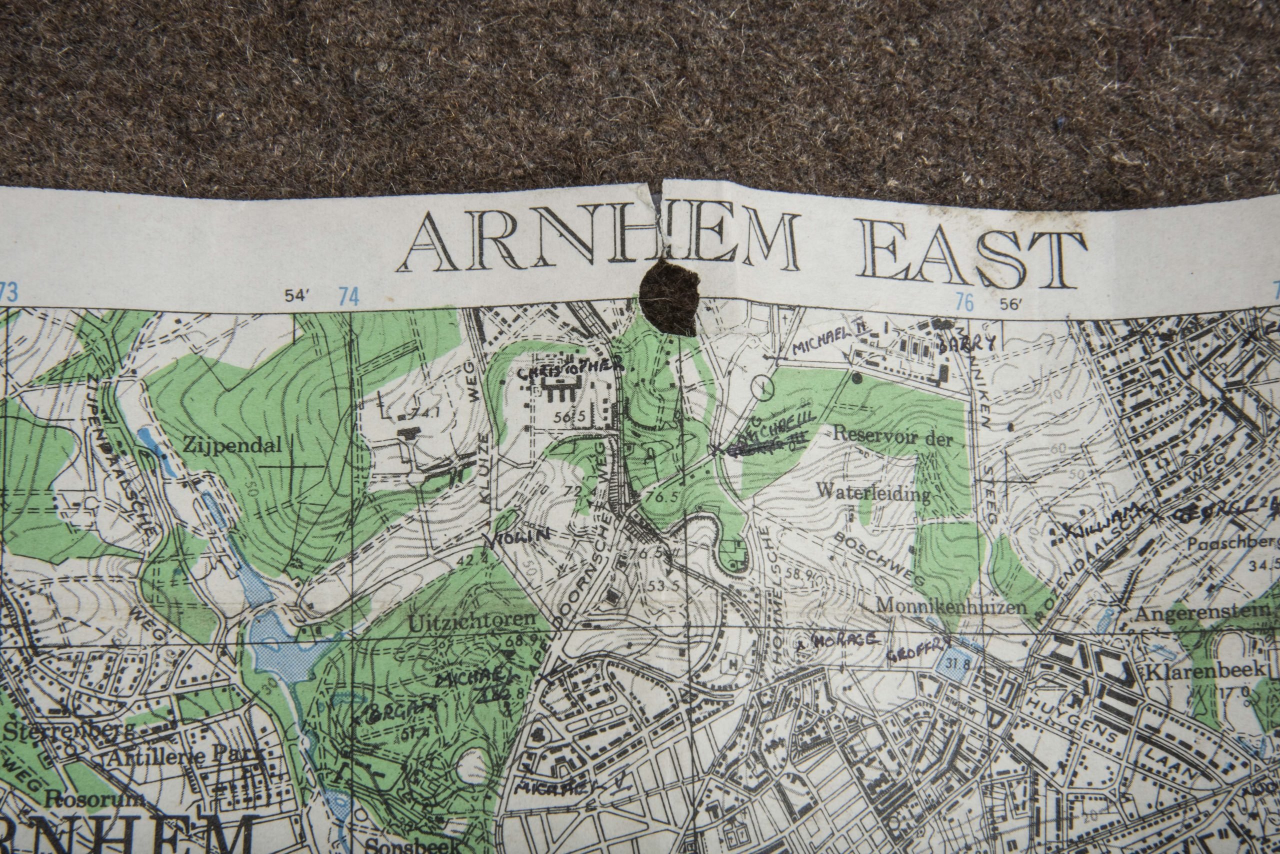 British 1:25 000 map Arnhem East, Emergency Print — image 11