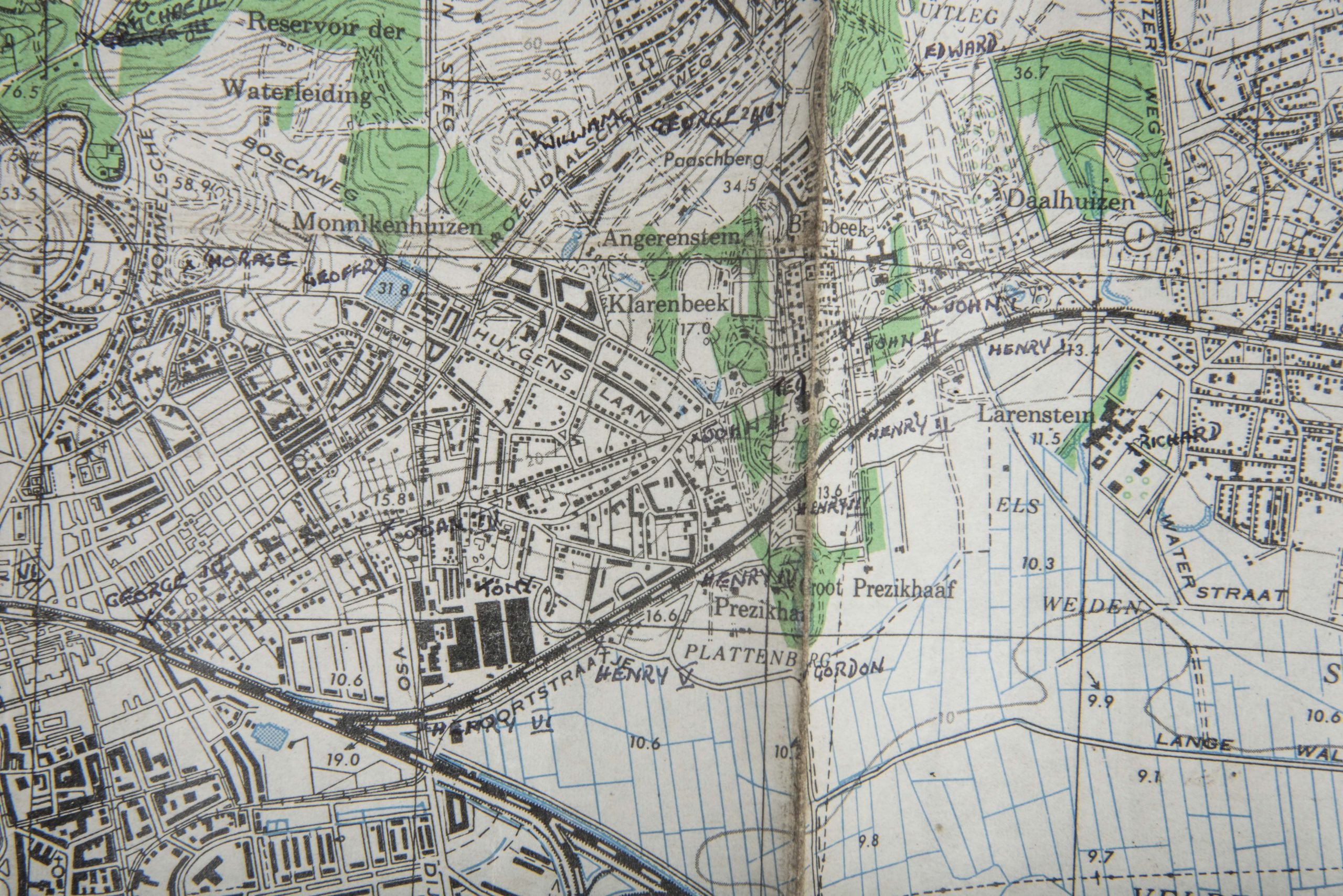 British 1:25 000 map Arnhem East, Emergency Print — image 12