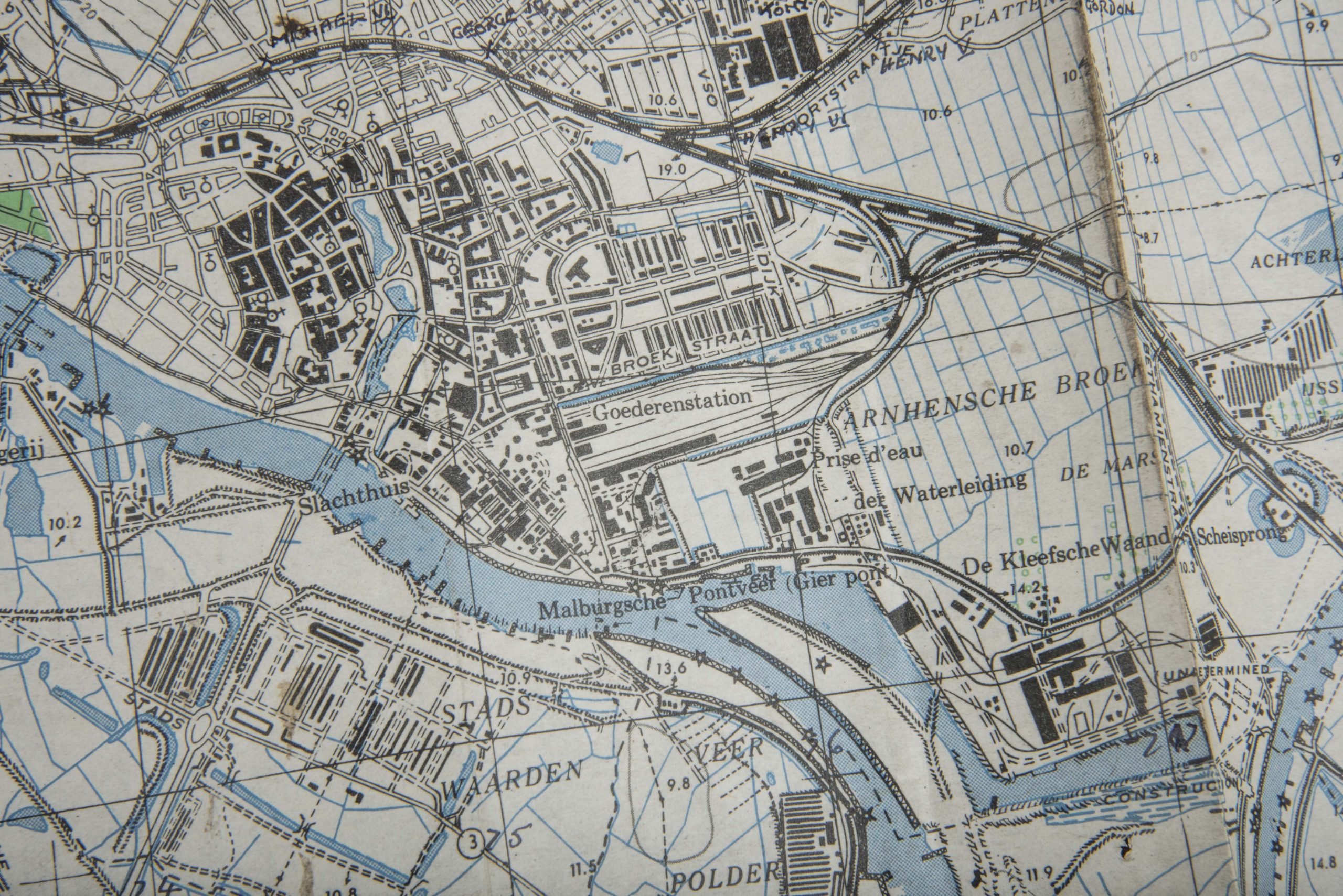 British 1:25 000 map Arnhem East, Emergency Print — image 3