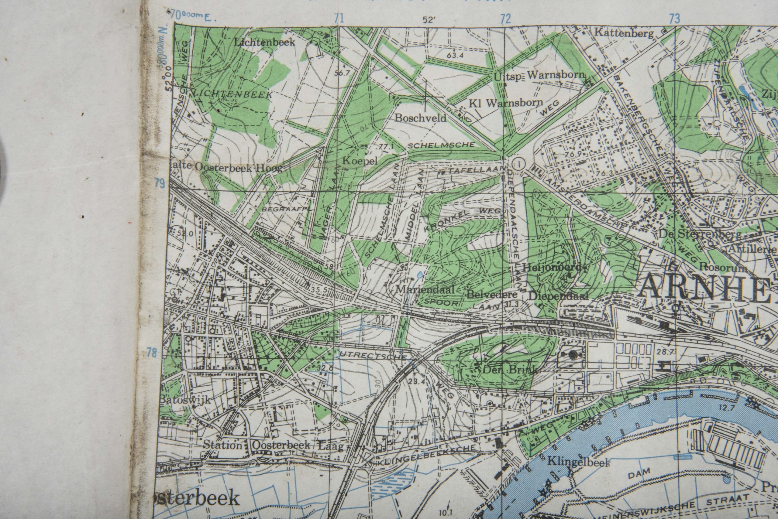 British 1:25 000 map Arnhem East, Emergency Print — image 8