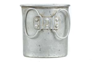 Aluminium canteen cup marked fss 37