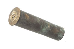 Empty brass Kriegsmarine flare marked P397 11 1939