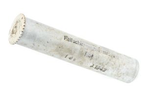 Empty flare marked Fallschirmrauchpatrone rot, fdc 9.1942