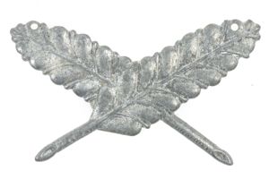 Nederlandse Arbeidsdienst collar tab wreath