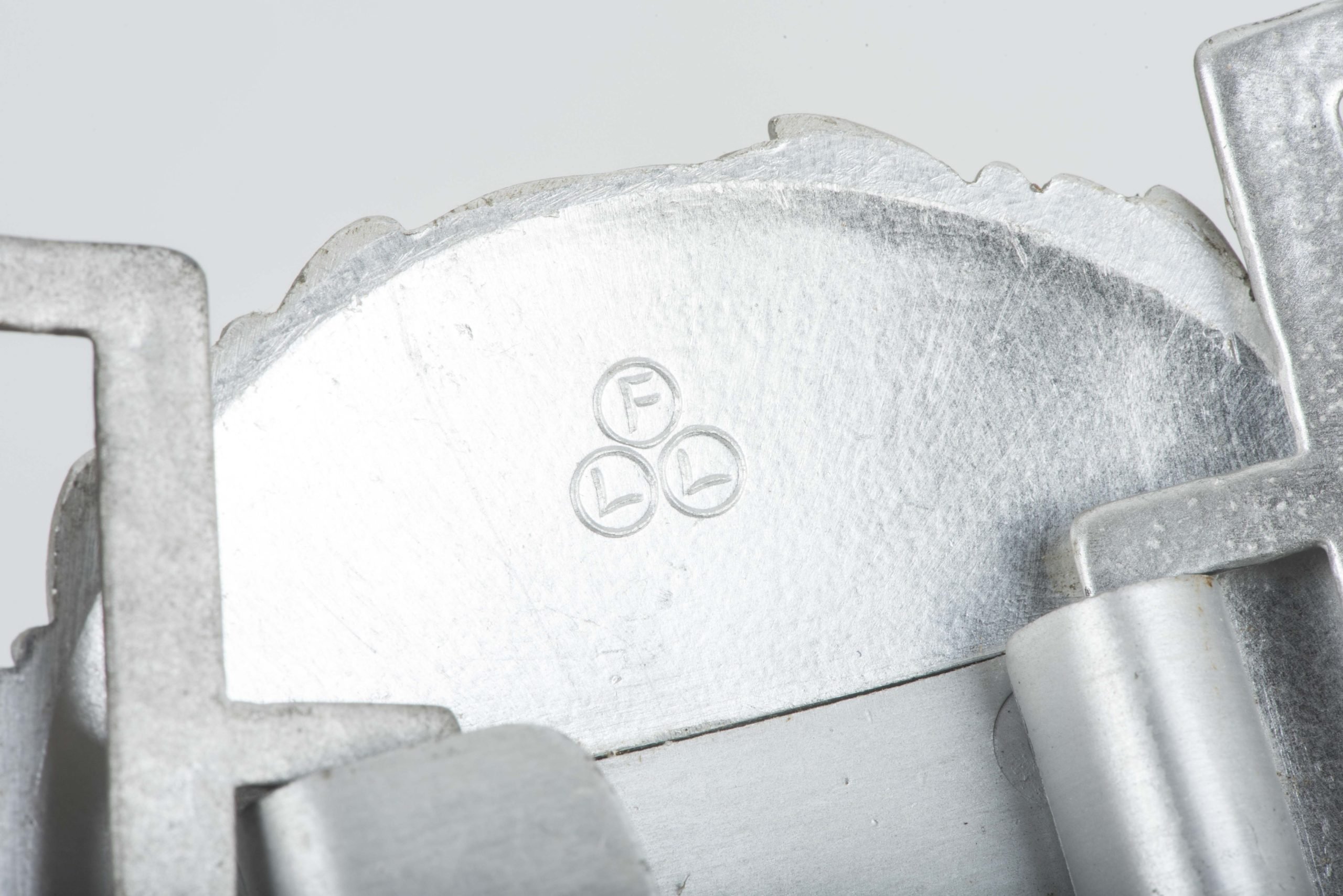 Kriegsmarine administration brocade belt buckle marked FLL — image 3