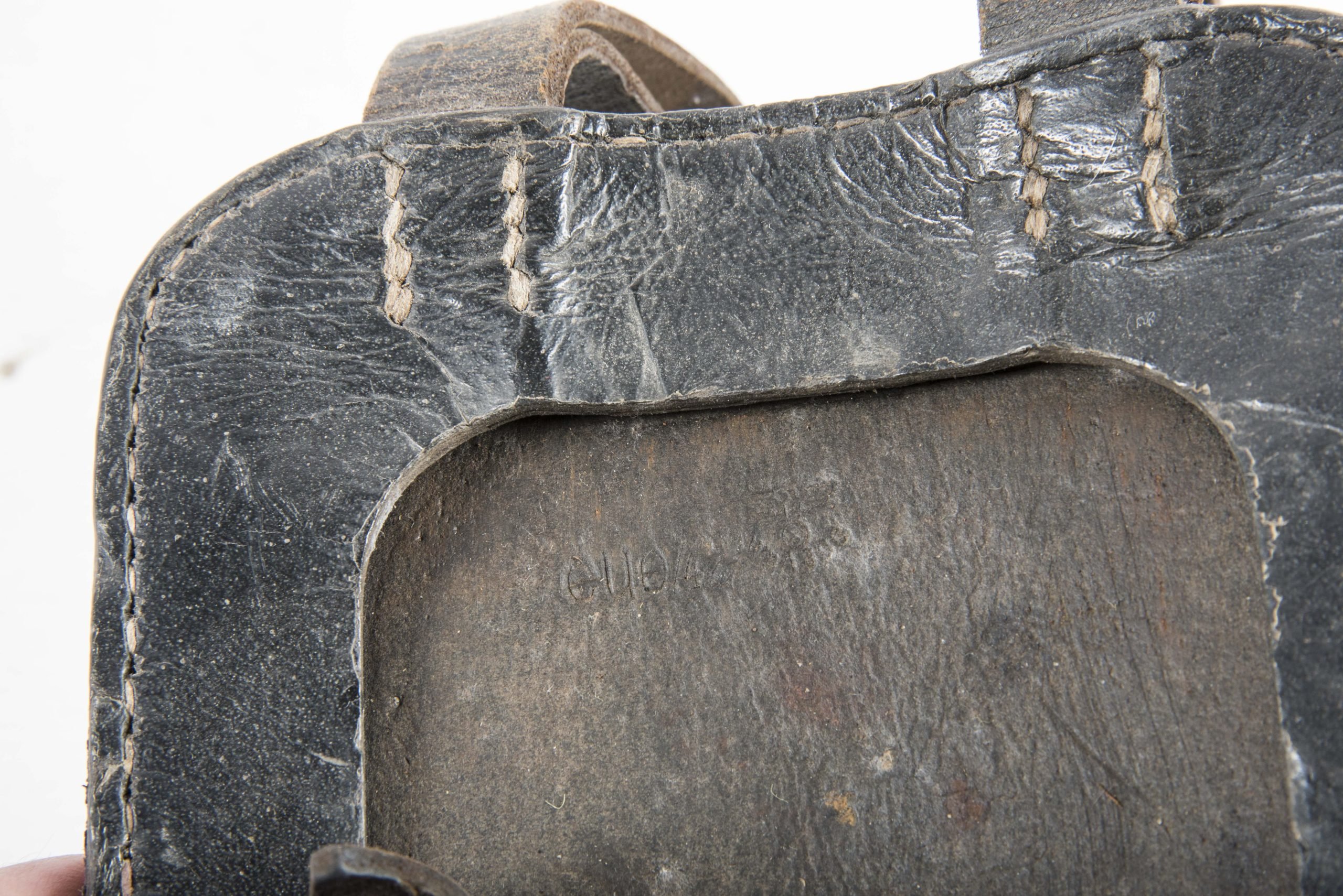 Straight E-tool dated 1944 with carrier marked EUE/42 — image 7