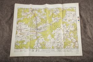 Ardennes map 1:50.000 1943 – Vielsalm, Ambleve, Schoppen, Trois Ponts, …
