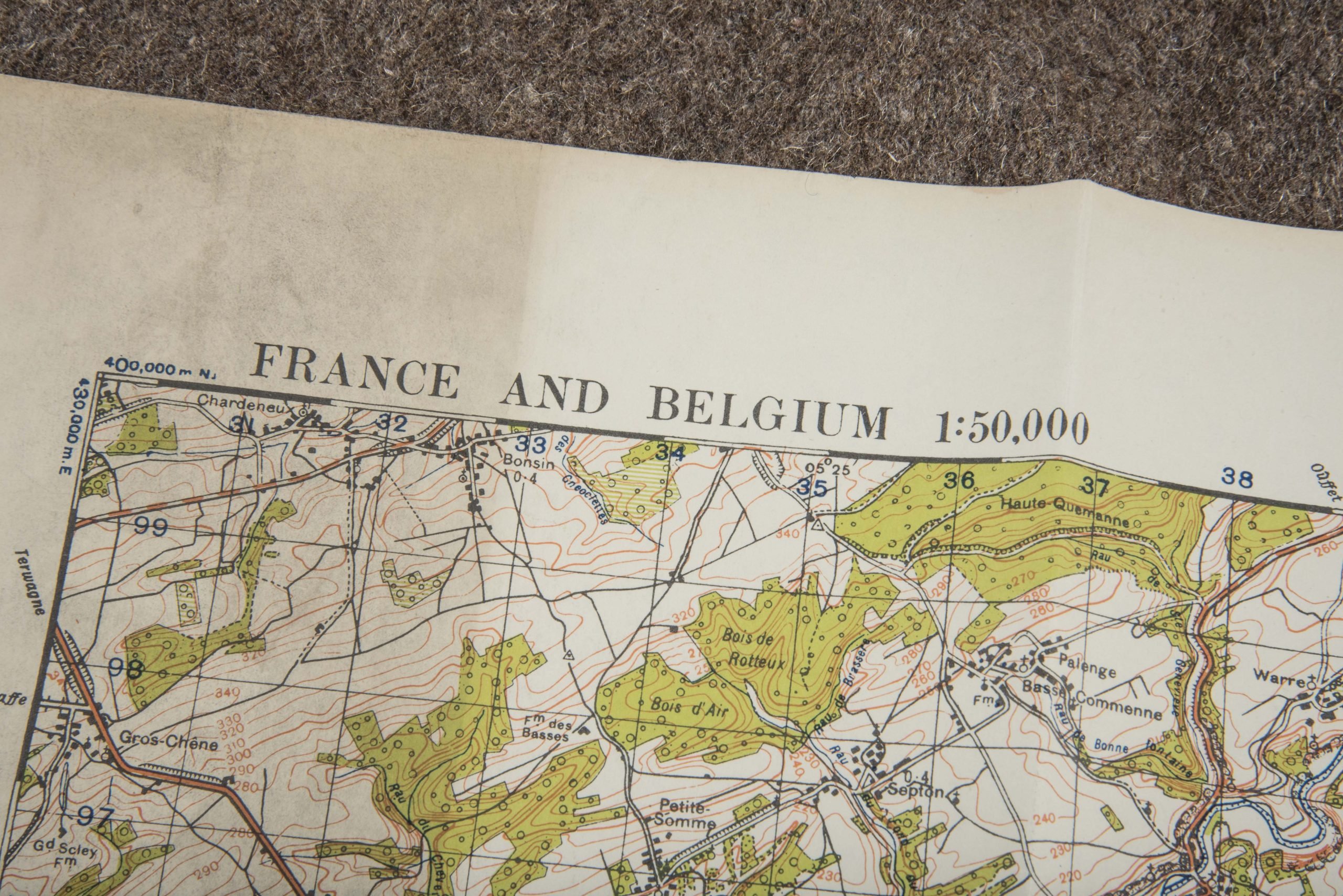 Ardennes map 1:50.000 1943 – Houffalize, Clervaux, Daleiden — image 2