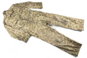 US Frogskin camouflage coveralls ID'ed S-9363