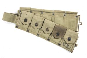US M1923 Cartridge belt marked R.M.C.O 1941