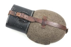 M31 canteen marked L&SL 41 with brown straps