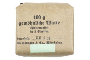 Sanitäter 100g Gewöhnliche Watte