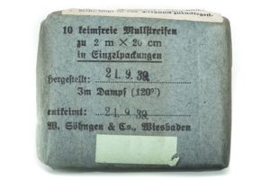 Sanitäter 10 Keimfreie Mullreisen