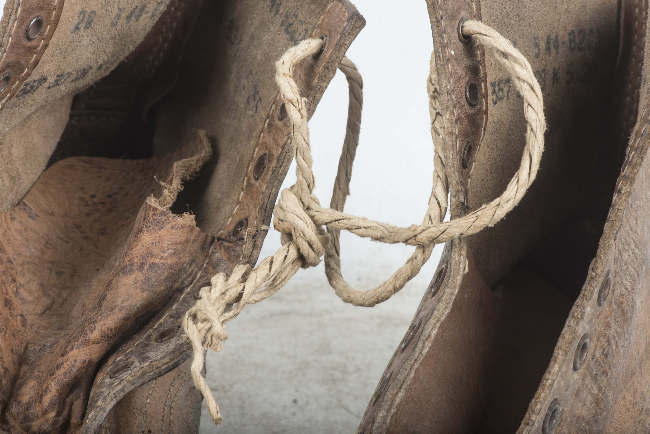 Unissued late war M37 lowboots marked 0/0612/0014 — image 19