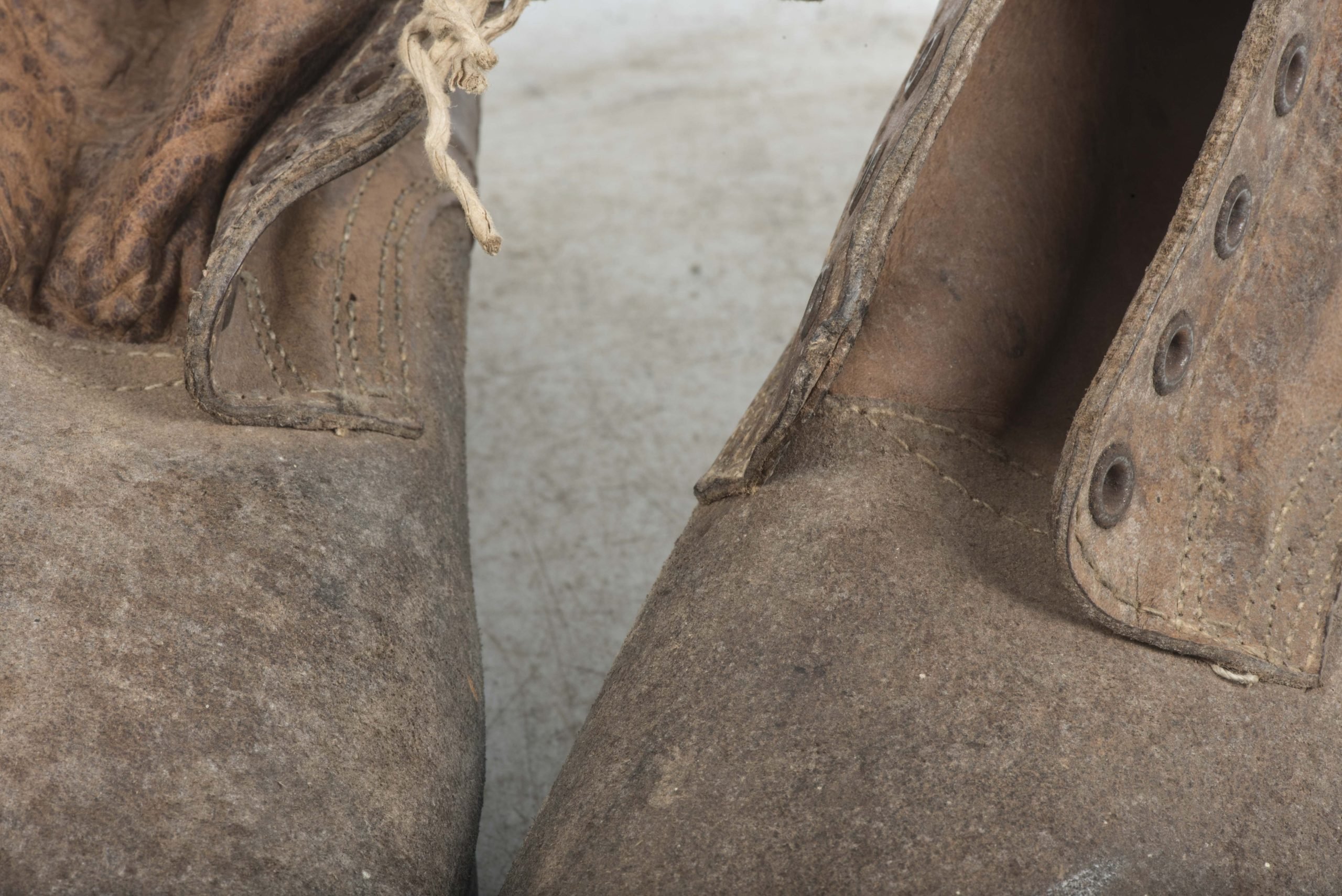 Unissued late war M37 lowboots marked 0/0612/0014 — image 20