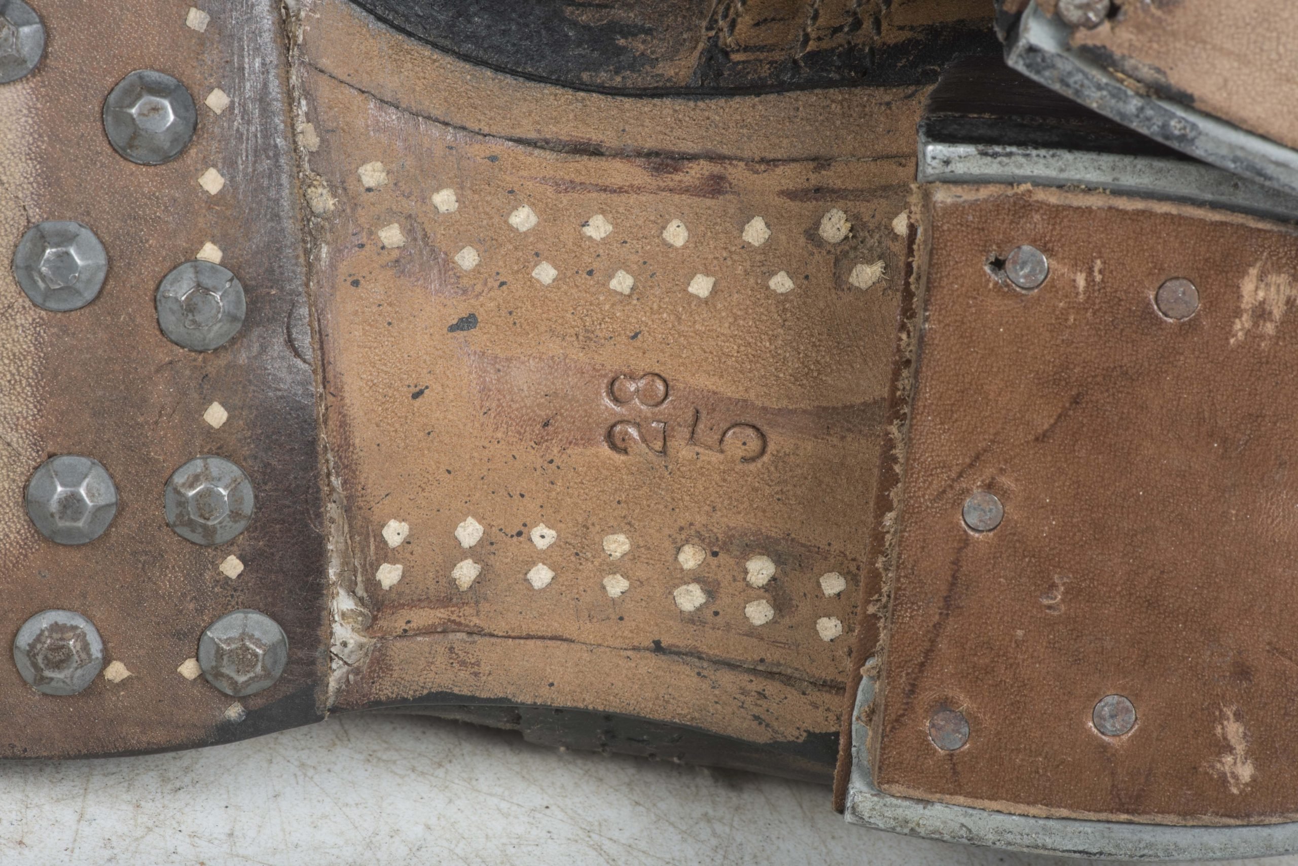 Unissued late war M37 lowboots marked 0/0612/0014 — image 8