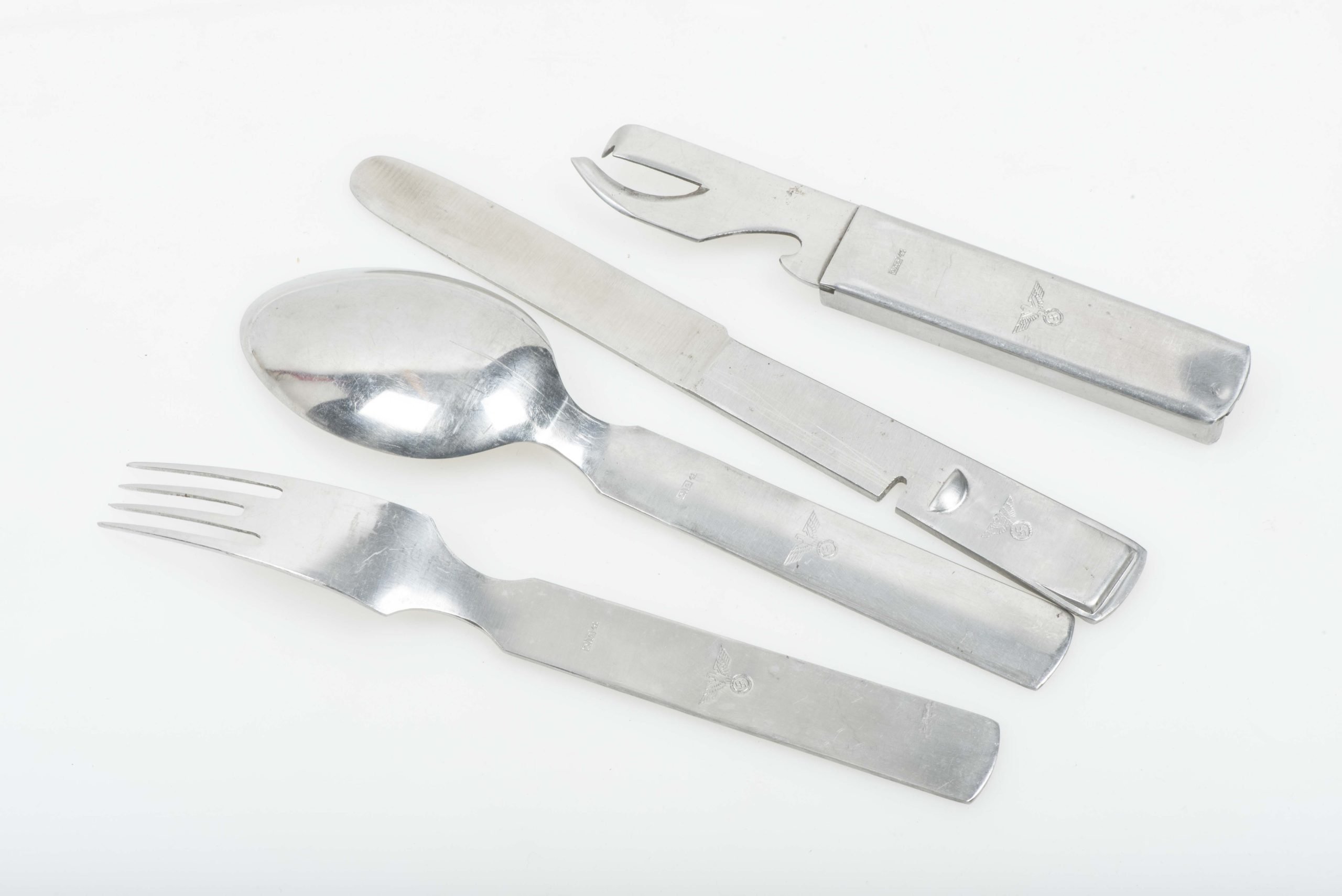 Four piece cutlery set marked GAG 41 — image 5