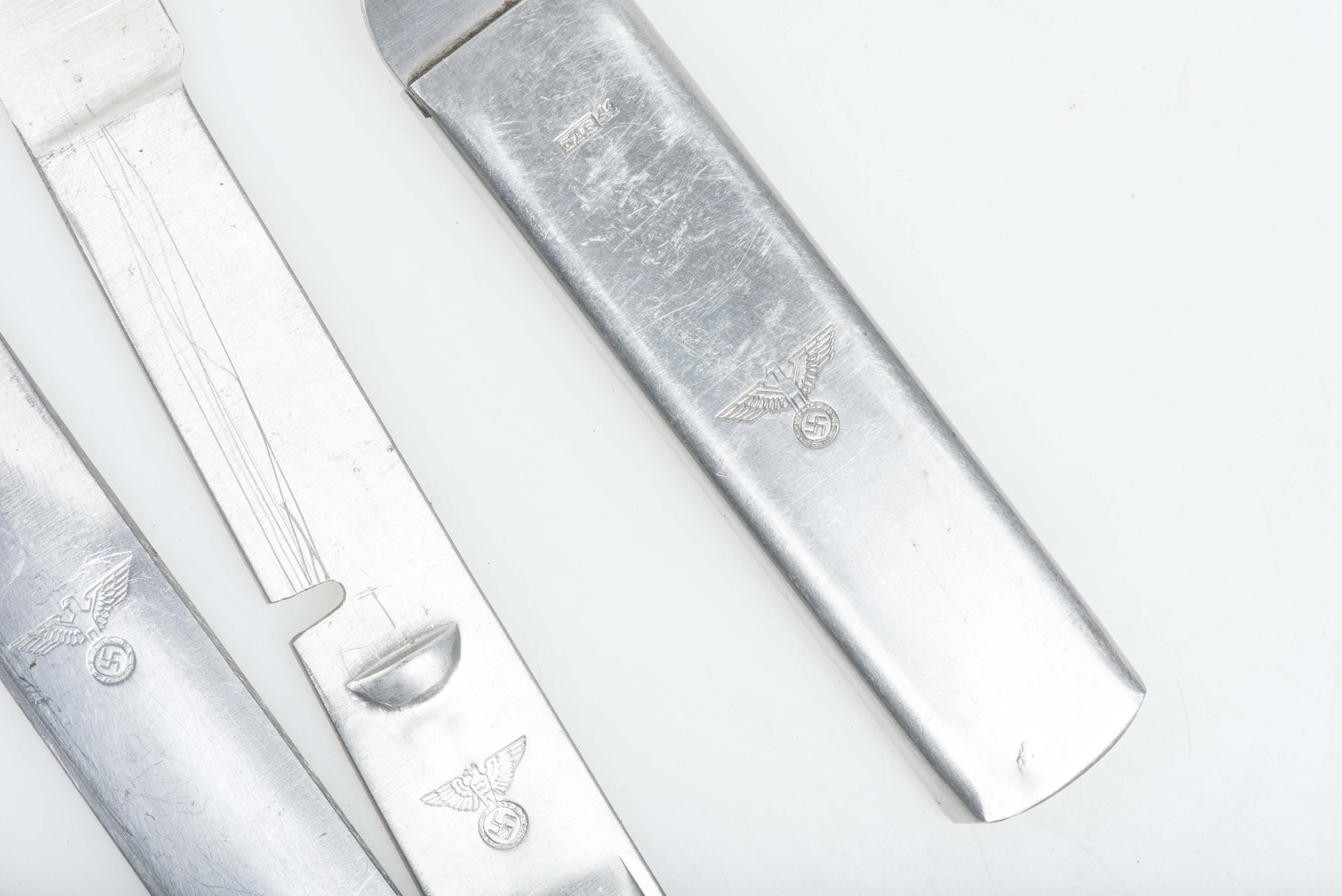 Four piece cutlery set marked GAG 41 — image 7