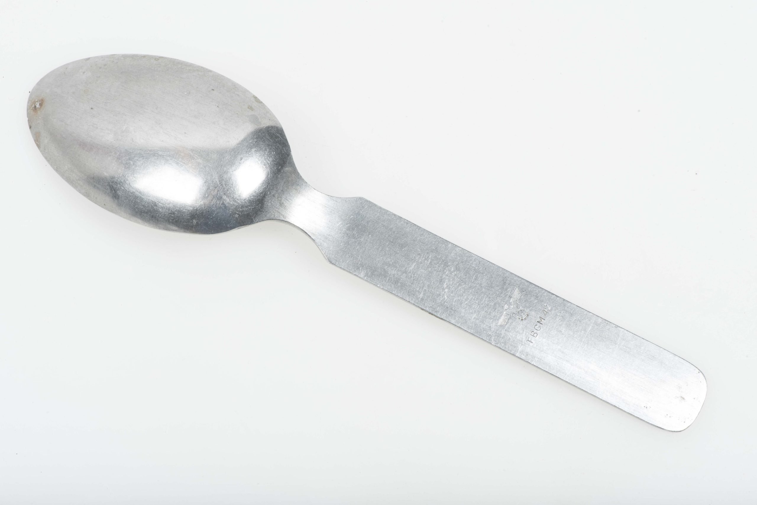 Four piece cutlery spoon marked FBCM 42 — image 2