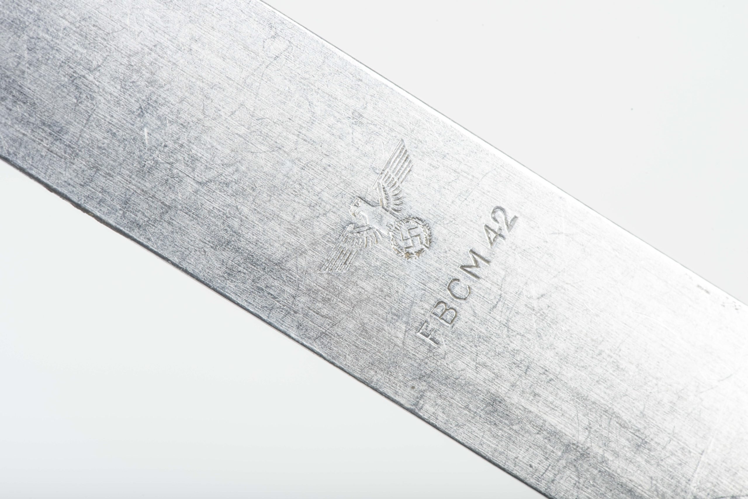 Four piece cutlery spoon marked FBCM 42 — image 3