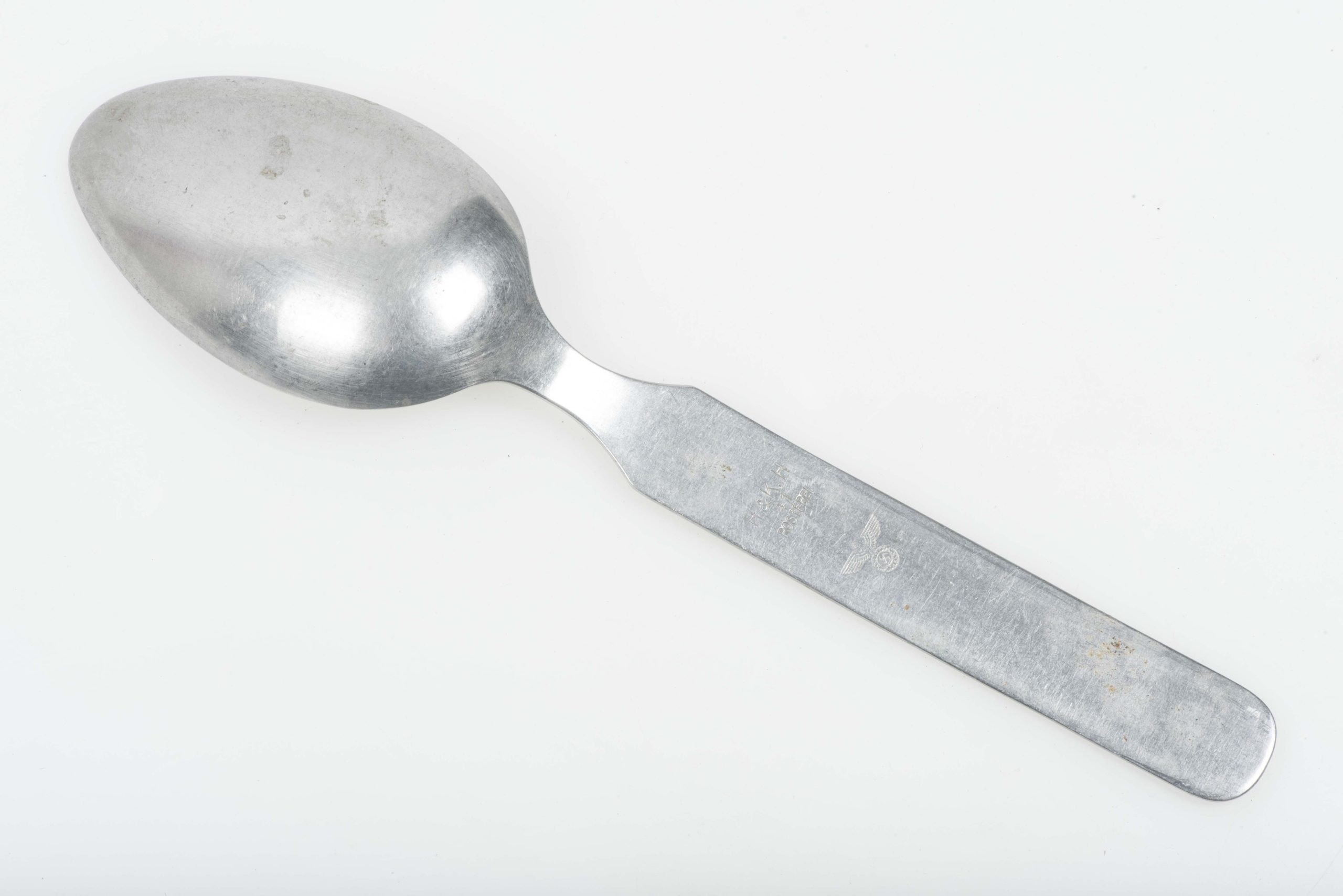 Four piece cutlery spoon marked H&K 41 Rostfrei — image 2