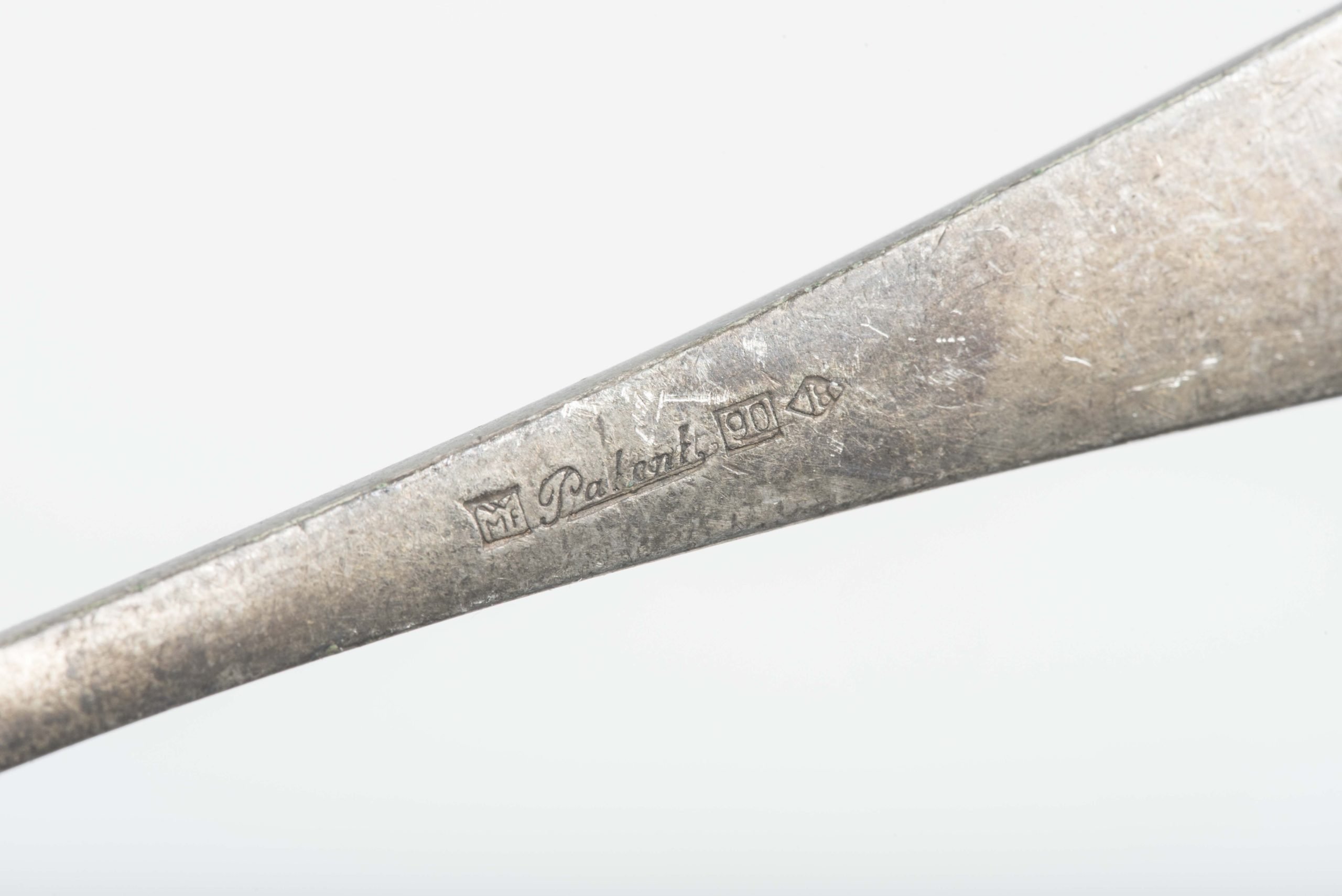 Silver plated Luftwaffe tea spoon marked WMF I/62 — image 3