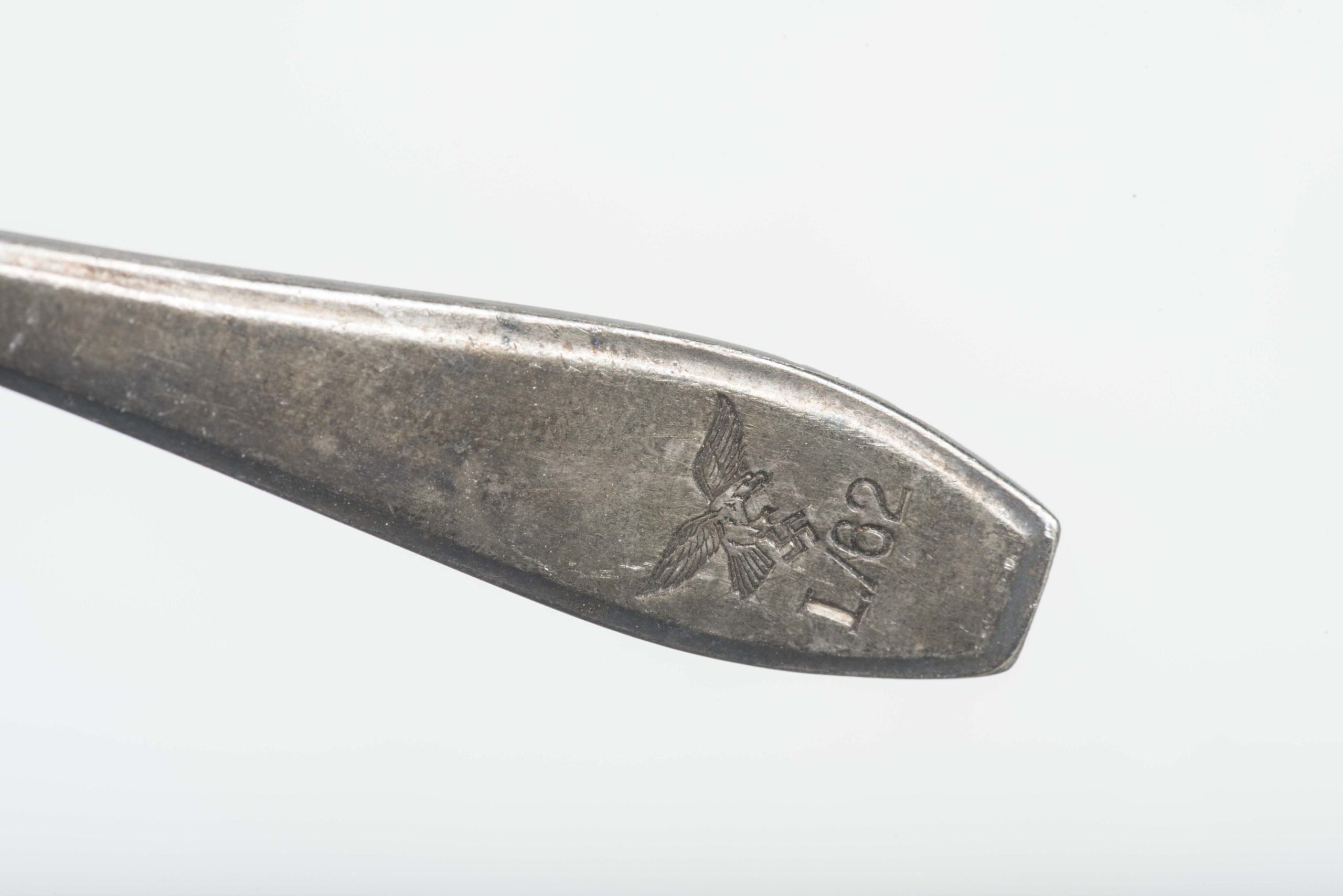 Silver plated Luftwaffe tea spoon marked WMF I/62 — image 4