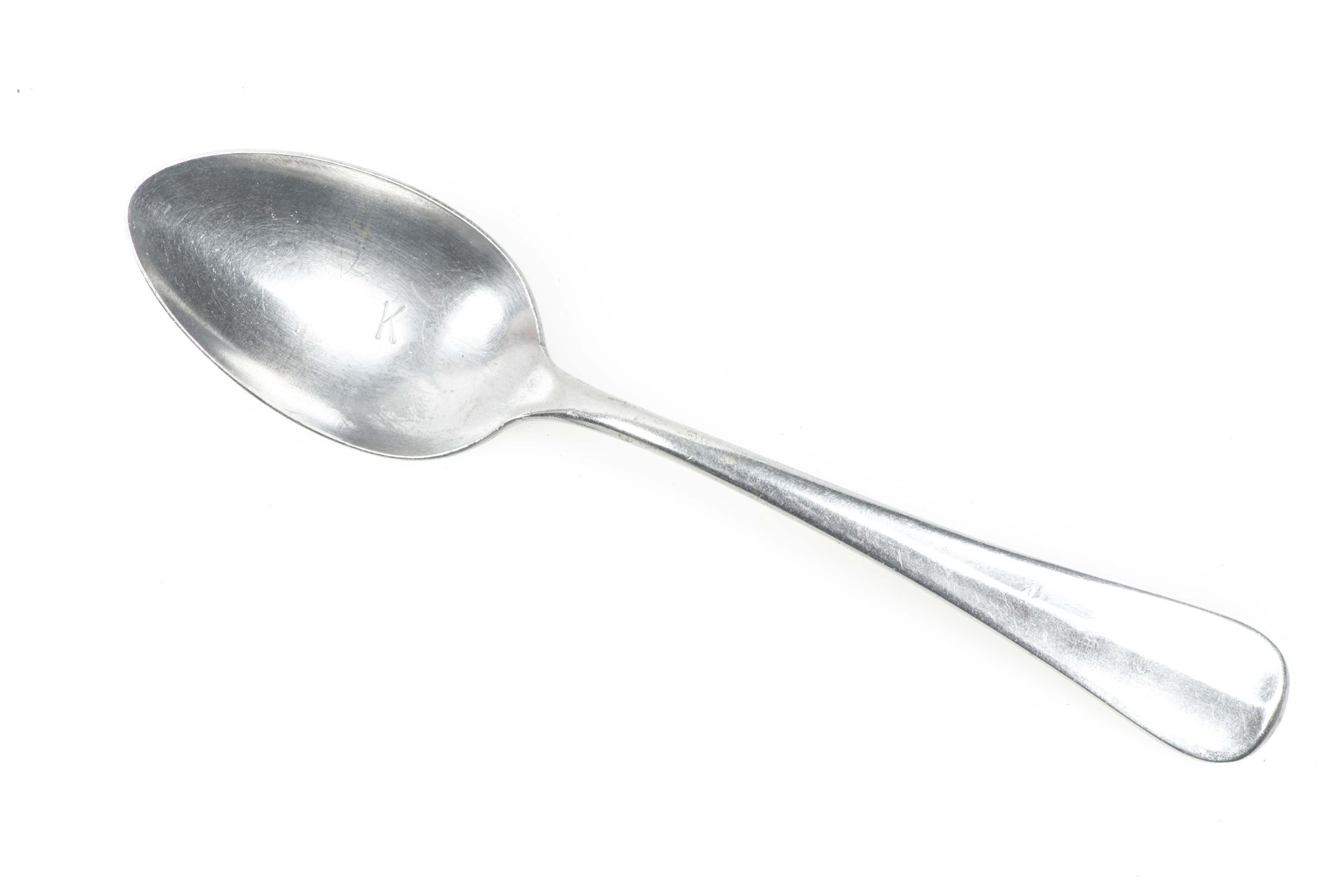 Heer tea spoon marked AW Rostfrei