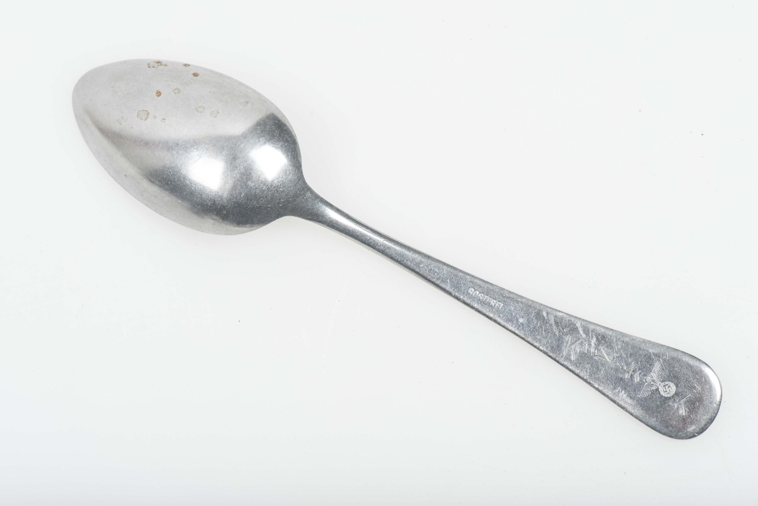 Heer tea spoon marked AW Rostfrei — image 2