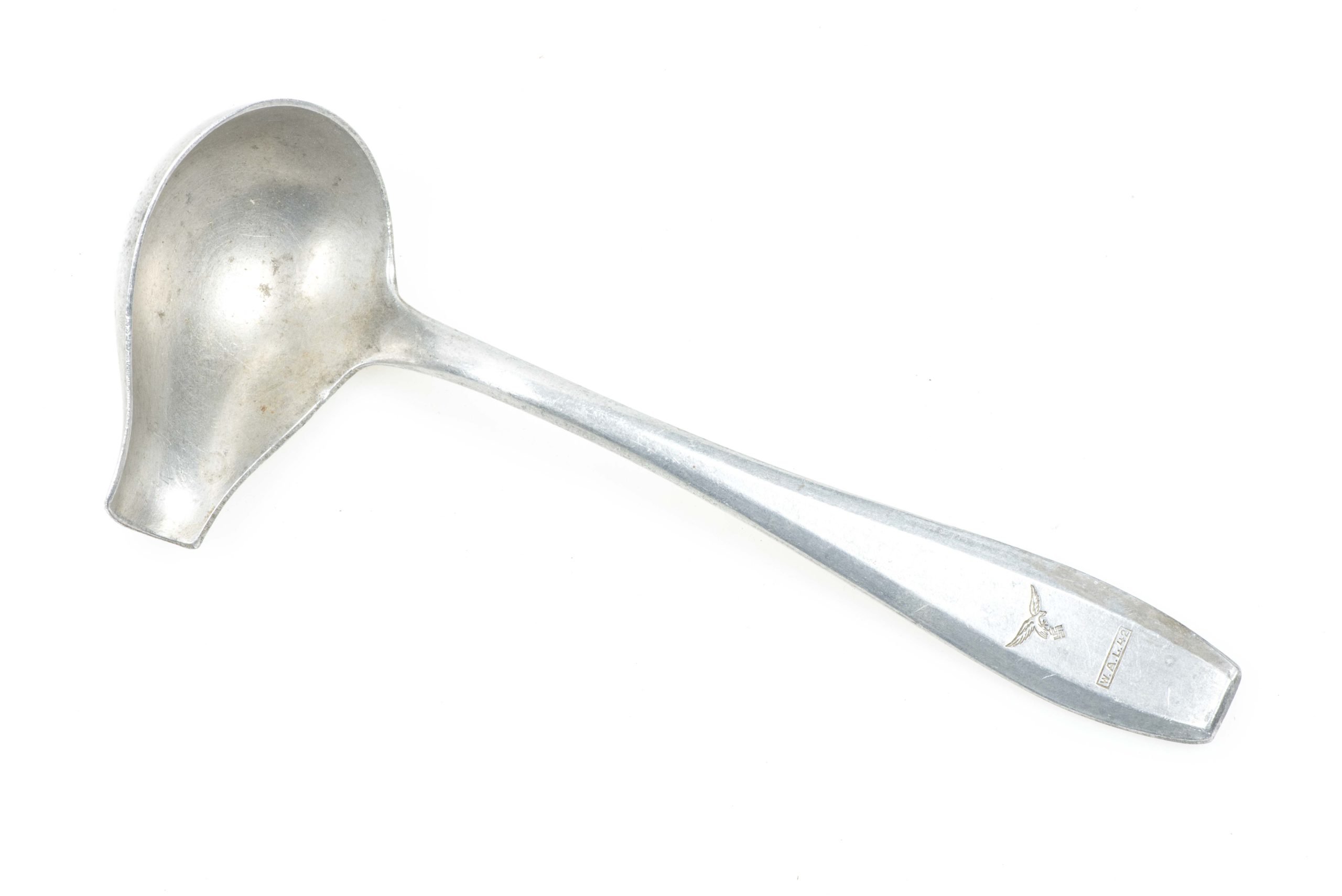 Luftwaffe Sauce serving spoon marked WAL 42